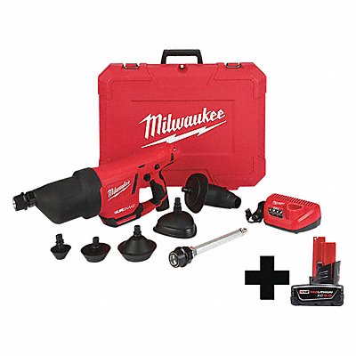 Cordless Drain Cleaning Air Guns image
